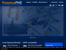 Tablet Screenshot of presencepme.com